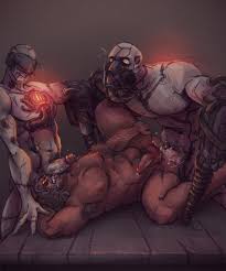 Rule 34 - 2monsters 3boys Amputated Arms Amputee Anal Anal Hair Anal  Penetration Anal Sex Areolae Arm Behind Head Arm Hair Armpit Armpit Hair  Armpits Bald Balls Bara Bareback Beard Beefy Biceps