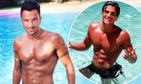 'i remember praying to god: Peter Andre 44 Regains His Buff Mysterious Girl Body Daily Mail Online