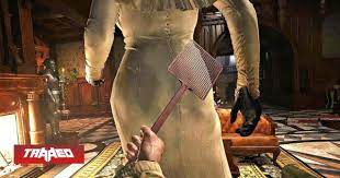 Do you want lady dimitrescu in your custom stories? This Village Mod Lets You Spank Lady Dimitrescu With A Fly Killer Ruetir Ruetir