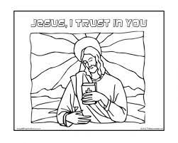 103 best children s bible coloring pages images on pinterest from trust god coloring page. Jesus I Trust In You Coloring Page That Resource Site