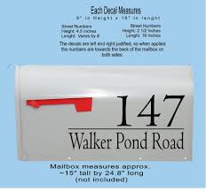Mailbox svg, mailbox monogram decal download svg, compatible for all cutters, printers, cnc routers mailbox decals, mailbox numbers, house number vinyl decal, mailbox stickers, address. 11 X 21 X Large House Numbers Mailbox Decals Address Sign Front Door Decor New Home Gift Mail Vinyl Decal Home Living Mailboxes
