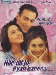 Trenden düşen genç bir kadını kurtarır ve olaylar başlar. Har Dil Jo Pyar Karega Vcd 2000