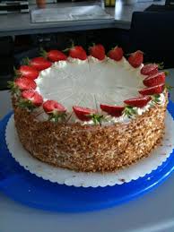 Rhabarbertorte Backfreaks Kuchen Und Torten Rhabarbertorte Bienenstich Rezept