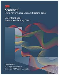 3m Scotchcal Color Card 83005 1 Per Set