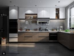 3d Model Kitchen 204 Free Download By Huyhieulee In 2020 Kitchen Models Kitchen Design Kitchen 3d Model