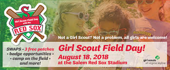 Girl Scout Field Day At The Salem Red Sox
