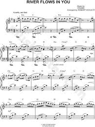 Find your perfect arrangement and access a variety of transpositions so you can print and play instantly, anywhere. Yiruma River Flows In You Sheet Music Piano Solo In G Major Transposable Download Print Sku Mn0135024