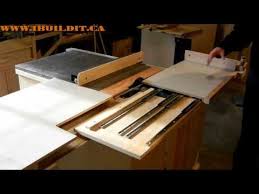 14 Homemade Table Saw Sliding Table Demo Youtube Sliding Table Homemade Tables Sliding Table Saw