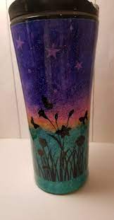 16oz Plastic Tumbler Alcohol Ink Colorful Glitter Epoxy Tumbler Designs Diy Tumblers Glitter Cups