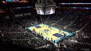 spectrum center section 204 charlotte hornets