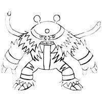 Disegno Di Pokemon Electivire Da Colorare Disegni Pokemon Disegno Per Bambini