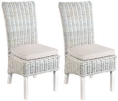 Rowico Maya White Wash Dining Chair With Stone Loose Cushion Pair Furniture Dining Chairs Furniture Uk