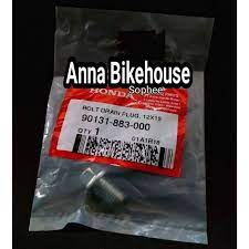 Harga oli mesin honda beserta spesifikasi dan takarannya. Baut Oli Vario Beat Scoopy Revo 110 Supra 125 Blade125 Mega Pro Cb150r Cbr150r Verza Supragtr Sonic Shopee Indonesia