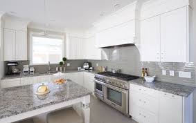 white and gray granite houzz