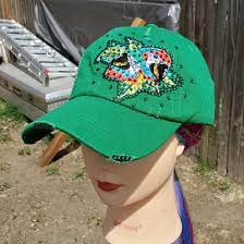 Ladies Kelly Green Birds Bling Cap Etsy In 2021 Green Bird Kelly Green Lady