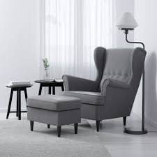 Ikea vedbo armchair gunnared blue the timeless design of vedbo makes it easy to place. Ikea Strandmon Chair Review Ikea Product Reviews
