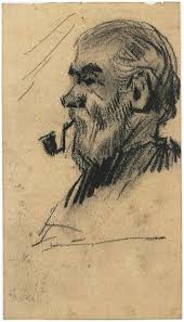 Drawing Black Chalk Antwerp December Early In Month 1885 Van Gogh Drawings Vincent Van Gogh Van Gogh Art