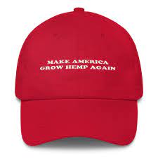 Make America Grow Hemp Again Red Dad Hats Alabama Hats Sorority Hat