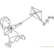 Print and color spring pdf coloring books from primarygames. Caillou With Kite Coloring Page For Kids Free Caillou Printable Coloring Pages Online For Kids Coloringpages101 Com Coloring Pages For Kids