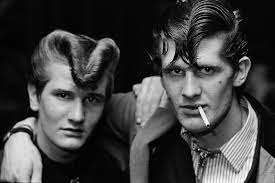 50 photos of celebrities' short haircuts and hairstyles done right. Decoding The Duck S Arse The Iconic Teddy Boy Hairstyle Dazed Beauty