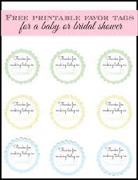3) food labels | name labels. Free Printable Baby Shower Favor Tags In 20 Colors Baby Boy Shower Favors Baby Shower Favors Girl Baby Shower Favors