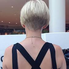 There are all types of ways to cut a bob on short hair, including angled, graduated, inverted, asymmetrical and many more. Short Bob With Shaved Nape Novocom Top