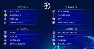 The draw for the group stage was held on 30 august 2018, 18:00 cest, at the. Group Stage Predictions For Groups A D In The 2018 2019 Uefa Champions League Game Changer Sports Network