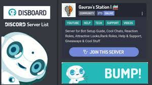 You can invite the disboard bot in your discord server. Disboard Promote Your Discord Server Free Techie Gaurav Youtube