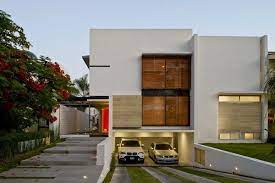Modern House In Mexico Designrulz Garage House Plans Modern Garage Modern Architecture Building