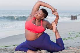 Flexible ebony bbw