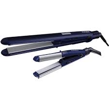 Le lisseur se présente comme un appareil électrique conçu pour lisser les cheveux grâce à un système de plaques chauffantes. Lisseur Mini Lisseur Boucleur St283pe Coffret Voyage Babyliss Pas Cher A Prix Auchan