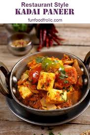 Kadai Paneer Recipe Step By Step Video Fun Food Frolic Recipe Paneer Recipes Kadhai Paneer Recipes