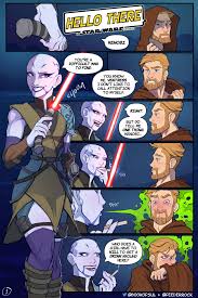 Hagfish + Stendra - Hello There: A Star Wars Story (Star Wars: The Clone  Wars)English (star wars) porn comic by [hagfish]. Alien girl porn comics.