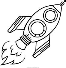 Nave Espacial Para Colorear