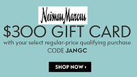 Neiman marcus doesn't have a stated policy on stackable coupons. Neiman Marcus Free 300 Gift Card Promotion Gift Cards No Fee