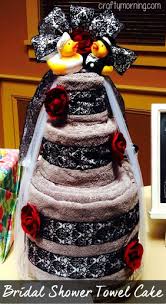 The least amount to spend on a gift is $25. Diy Bridal Shower Towel Cake Gift Idea Crafty Morning