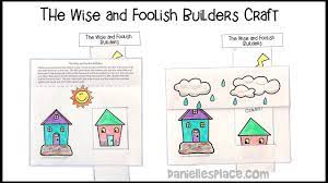 Some of us remember the biblical words to build one's house on rock and not on sand which gets washed away in heavy rain. Building On The Rock Bible Crafts
