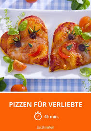 Pizzen Fur Verliebte Rezept Lebensmittel Essen Rezepte Pizza