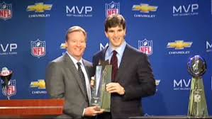 However, the super bowl mvp tends to go to the quarterback. Eli Manning Wins 2nd Super Bowl Mvp Award Wthr Com