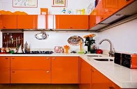 Naranja Diseno De Cocina Diseno Cocinas Modernas Diseno De Interiores Moderno