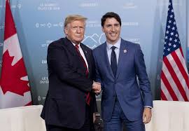 Trudeau, 45, was snapped standing awkwardly outside the circle of leaders on friday, which included us president donald trump, uk prime minister theresa may, german chancellor angela merkel, and new french president emmanuel macron. Nafta Hong Kong On Agenda For Trudeau Trump Bilateral Meeting During G 7 Summit News 1130