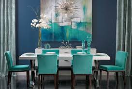 Alexa Dining Table White Polished Stainless Base Bright Dining Rooms Dining Room Blue Turquoise Room