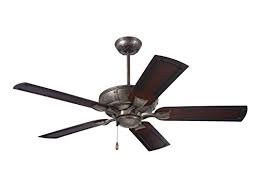 Wet rated ceiling fans are designed for ultimate durability and can be installed in any location, whether it be indoors our outdoors. Emerson Ceiling Fans Cf610vs Wet Rated Welland Indoor Outdoor Ceiling Fan With 54 Inch Blades Vintage Steel Finish Buy Online In China At China Desertcart Com Productid 26878314