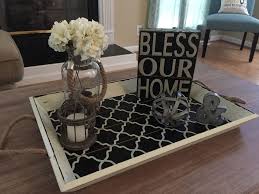 Rustic Chic Coffee Table Tray All Hobby Lobby Finds Chic Coffee Table Coffee Table Tray Decor