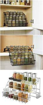 You Can Get This Spice Rack Anywhere Might Be Nicer Than Throwing Your Spices In A Cupboard And Taking Everythi Diy Cupboards Kitchen Wall Storage Diy Kitchen