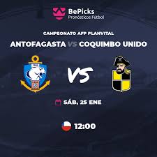 Learn the head to head statistics and the last games results of each of the sides at scores24.live! Antofagasta Vs Coquimbo Unido Pronosticos Cuotas Previa Y Predicciones