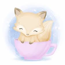 Adorable Little Foxy Cute Animal Animal Clipart Adorable Animal Png And Vector With Transparent Background For Free Download Baby Animal Drawings Animal Clipart Cute Drawings