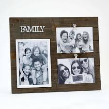 In mockup, poster & frame mockups. Triple Wood Family Frame Holds One 5x7 And Two 4x6 Photos Fashion Craft