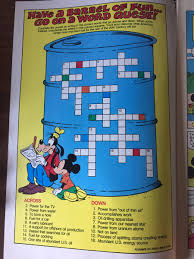 Maybe you would like to learn more about one of these? Universe Of Energy Fanbase On Twitter Crossword Puzzle From The Mickey And Goofy Energy Comic For Those Of You Who Read The Paper On Monday Mornings Wishing You All A Great Week