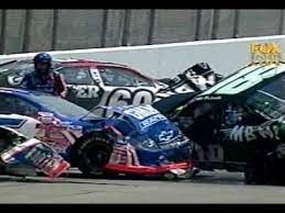 Each of the last nine races at talladega have included at least six cautions. 2002 Aaron S 312 Crash At Talladega Live Youtube